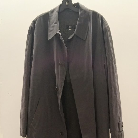 Barney's Navy Blue Trench Coat - 52L